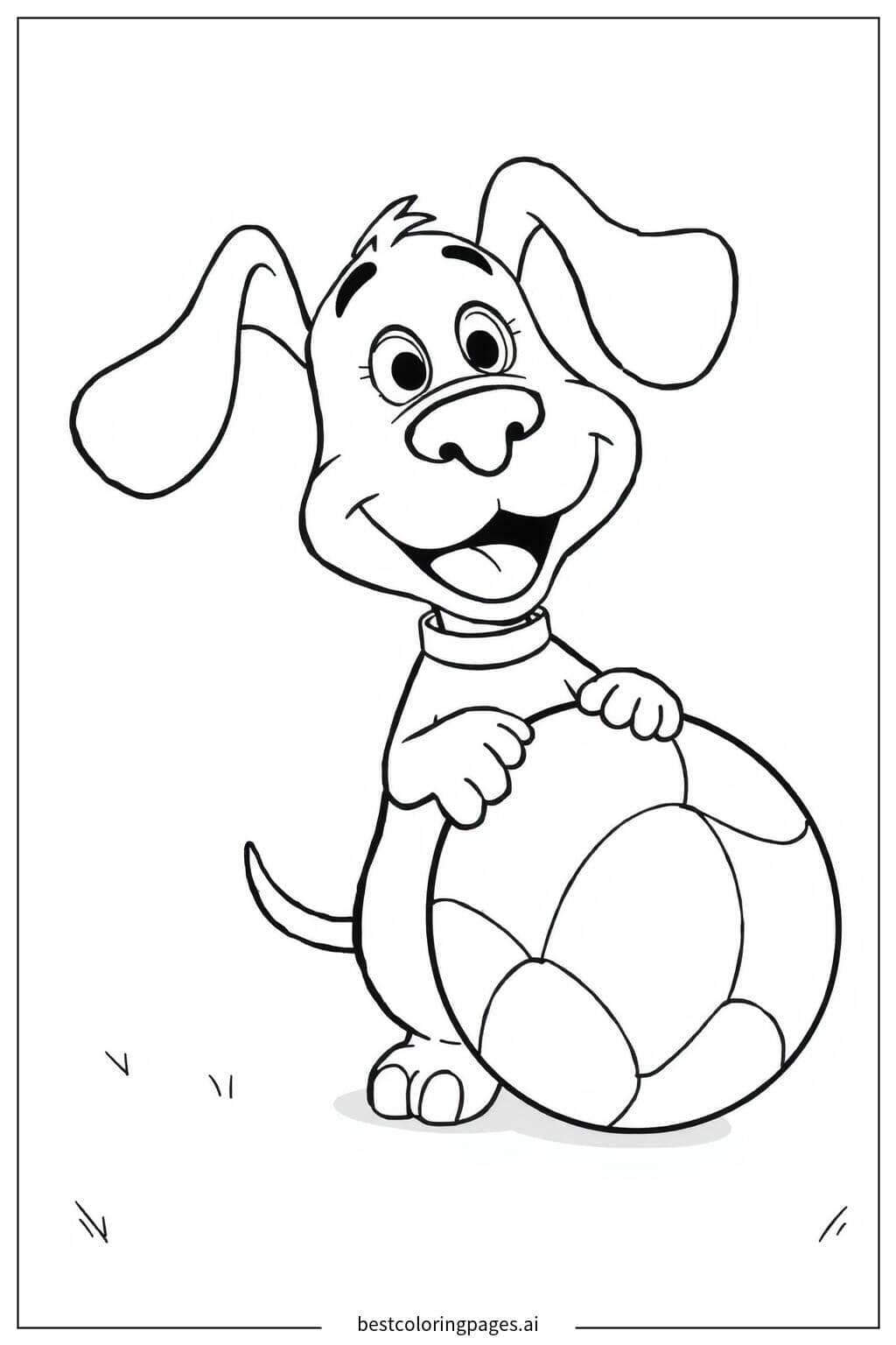 Desenhos de O Filhote Brincalhão de Blue's Clues para Colorir