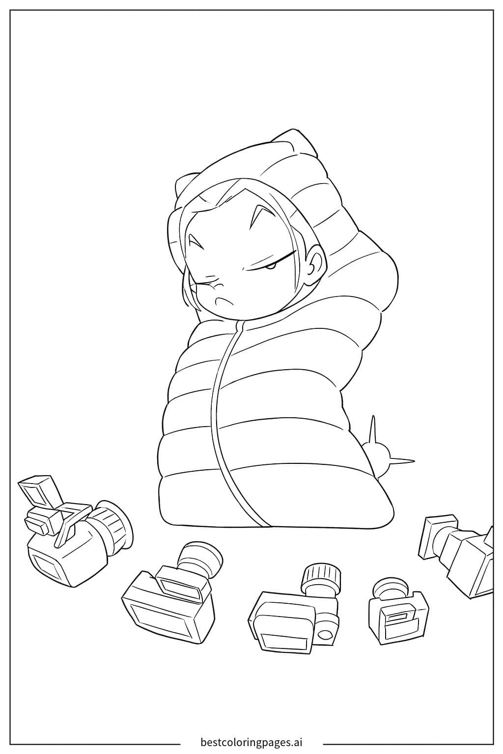 Dibujos de Mira, Cazadora de Demonios de KPop para Colorear