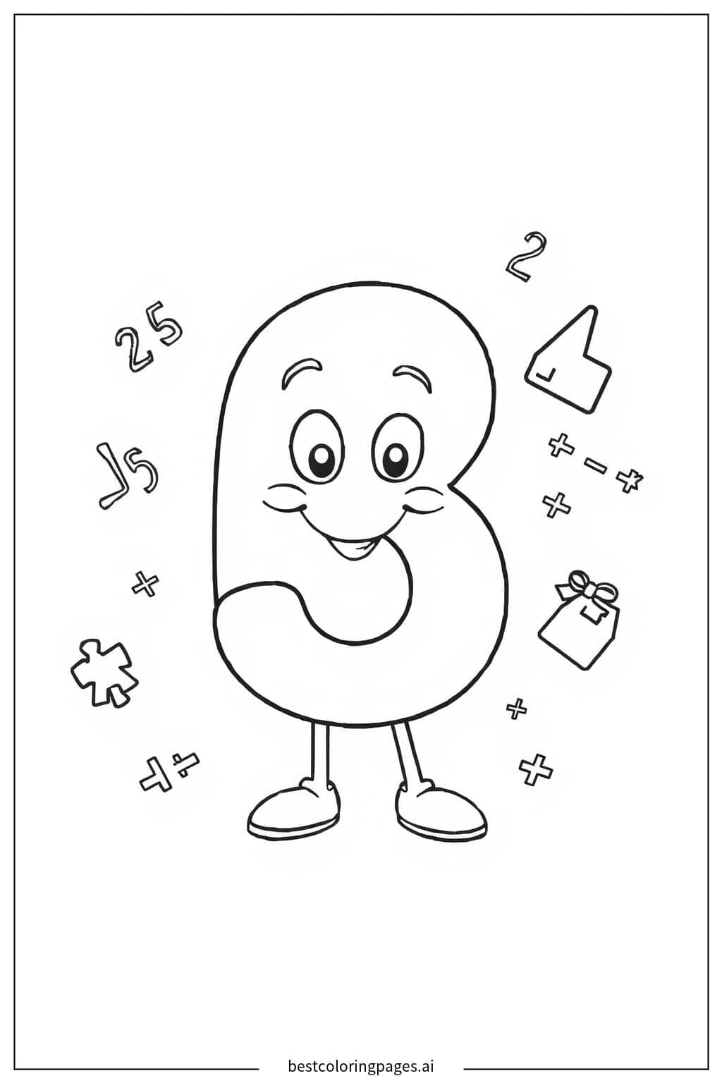 Fun with Simple Addition Coloring Page