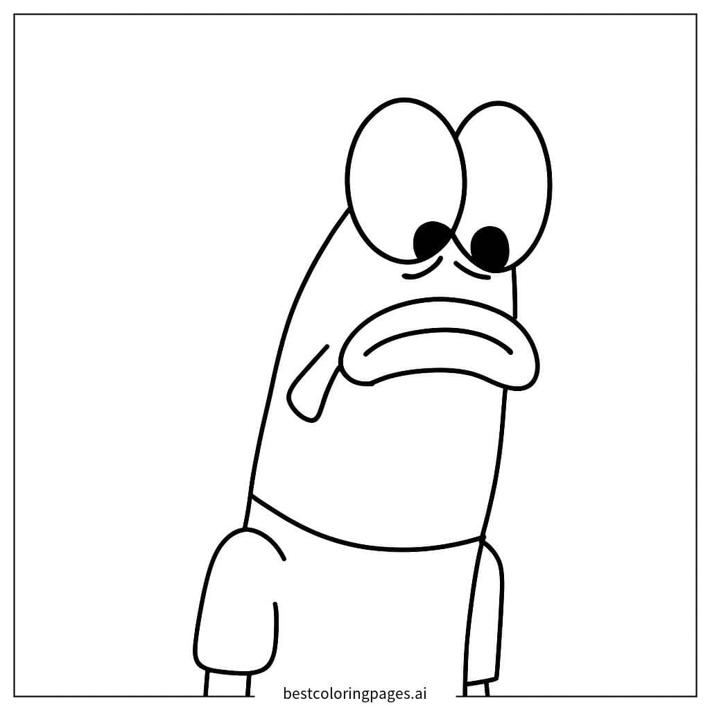 Dibujos de Aventura Bajo el Agua con Bob Esponja para Colorear