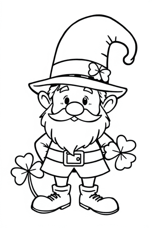 Desenhos de duende para Colorir