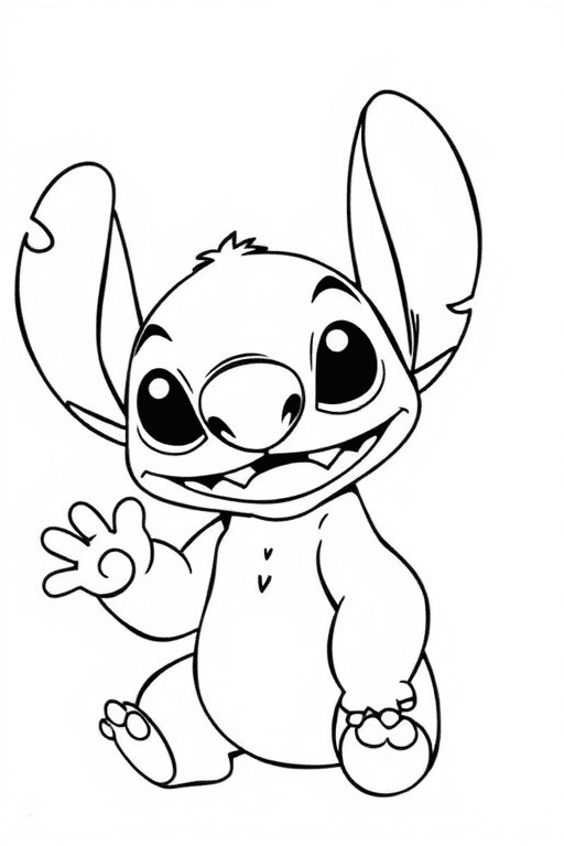 Dibujos de Stitch para Colorear