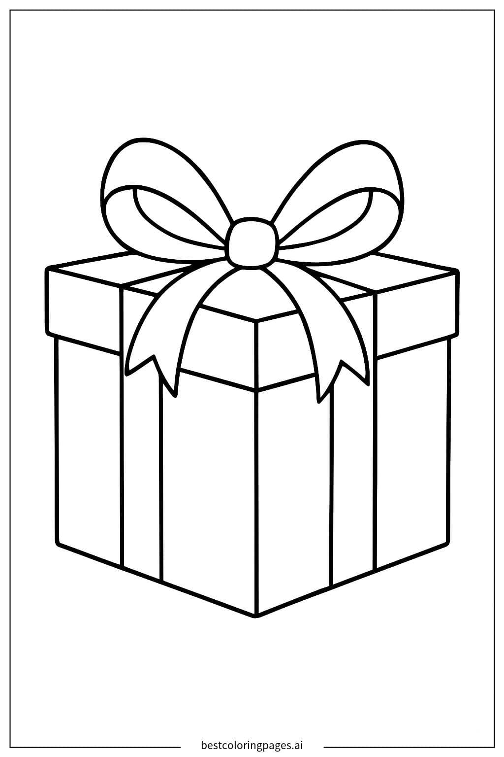 Charming Gift Box with a Bow