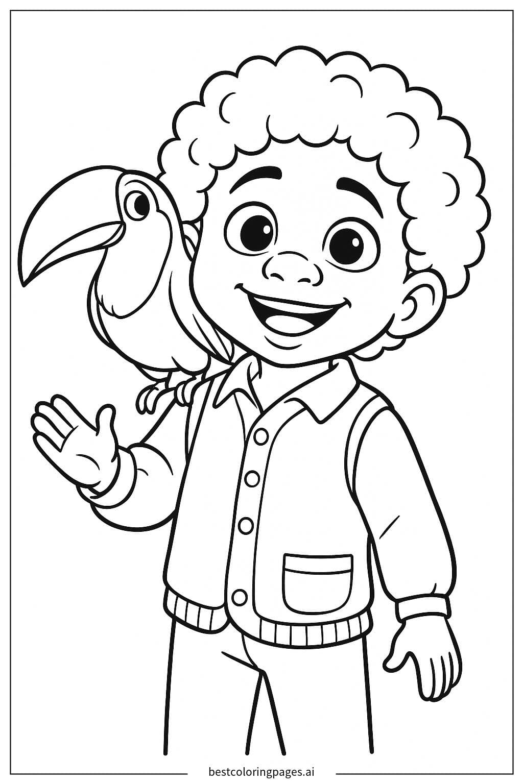 Antonio and the Friendly Toucan