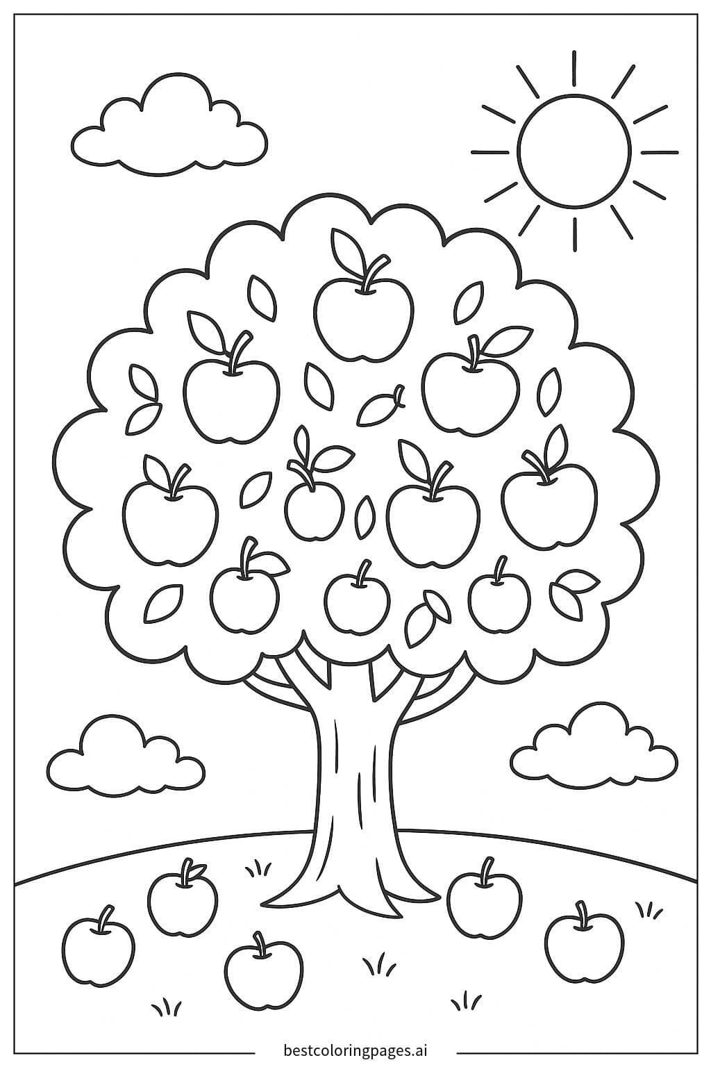 Apple Tree Under the Sun