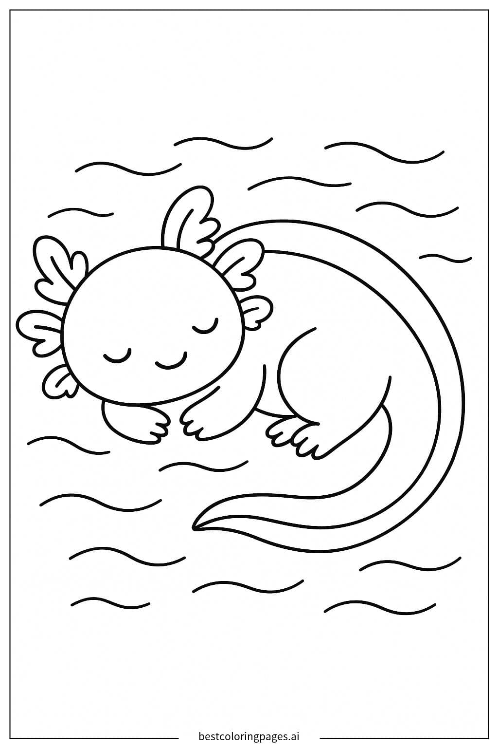 Sleeping Axolotl