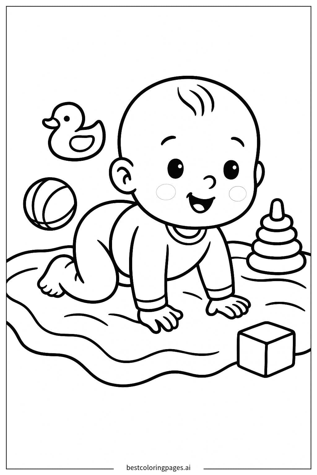 Bebé Gateando