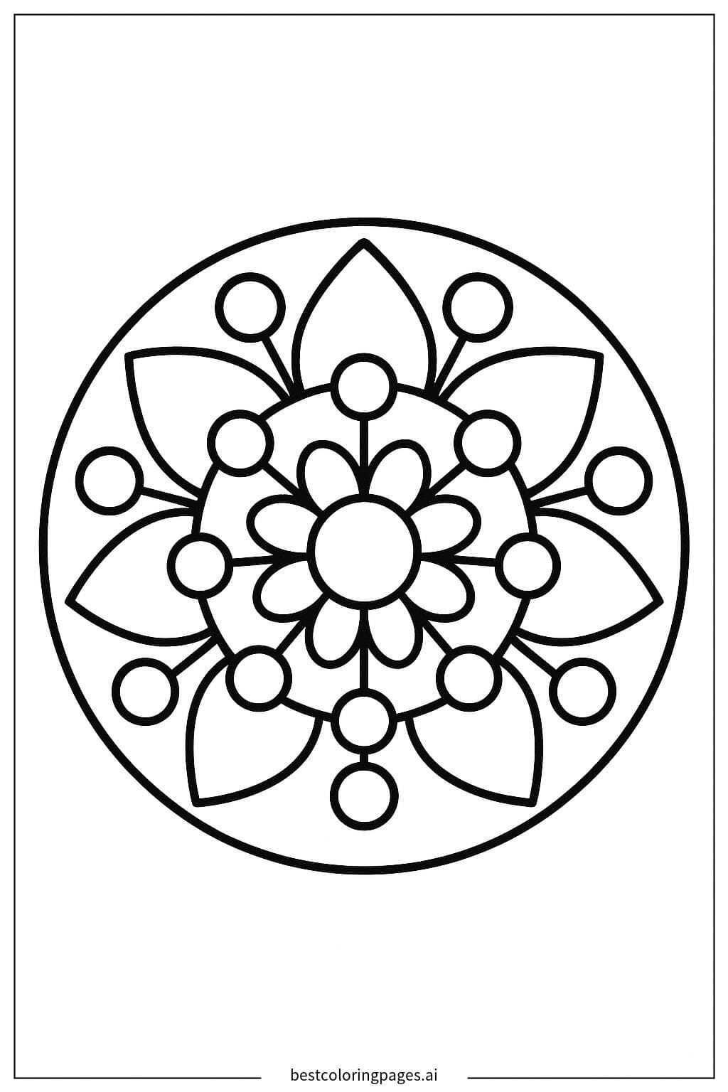 Captivating Circular Mandala