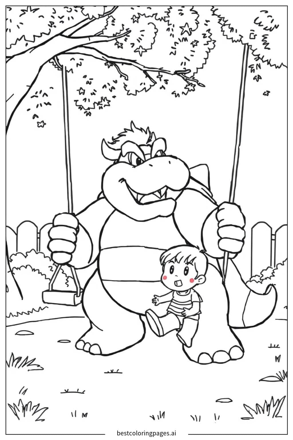 Bowser and Junior's Playtime Adventure