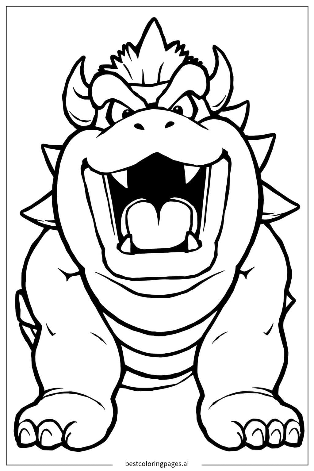 Bowser Roaring