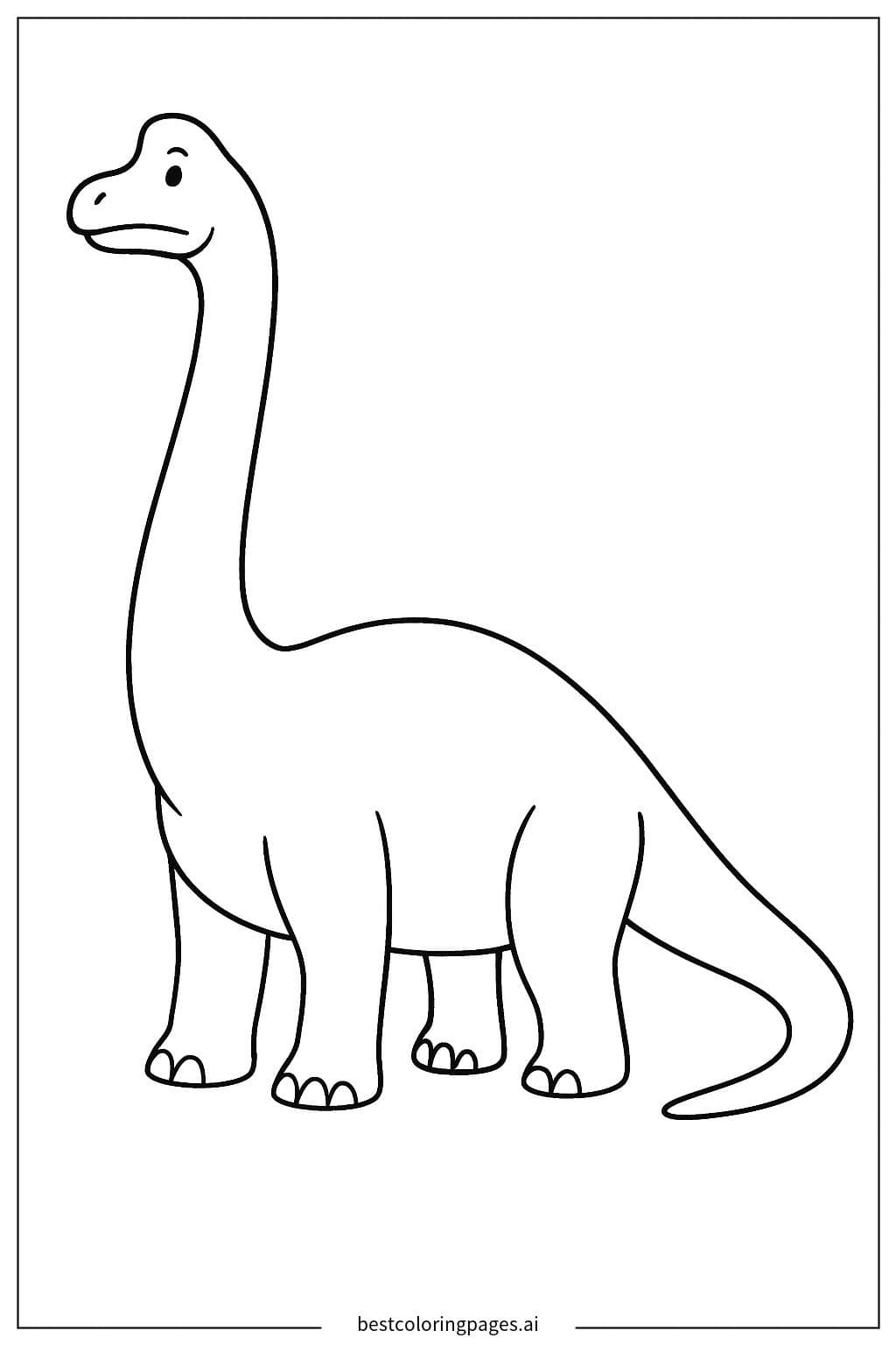 Brachiosaurus Standing Tall