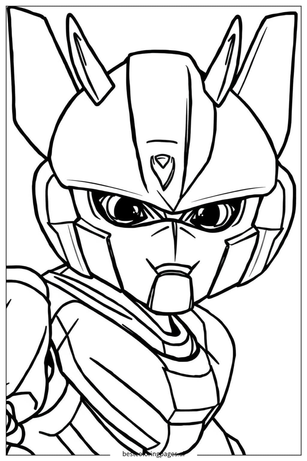 Bumblebee Simple Portrait