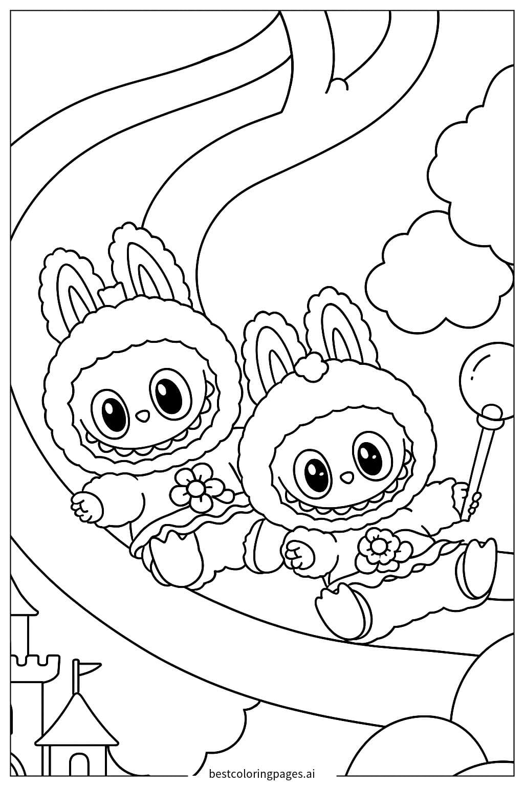 Bunny Friends on an Adventure