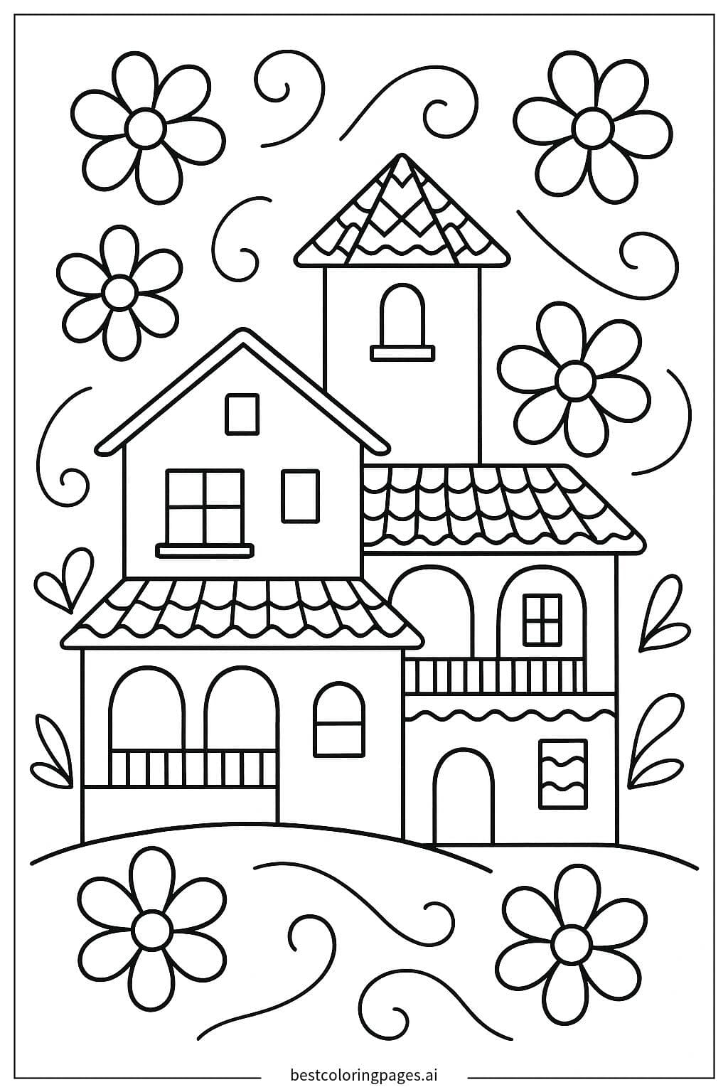 Charming Casita with Simple Patterns