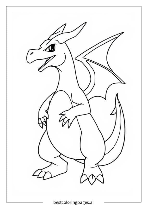 Charizard Standing Proudly