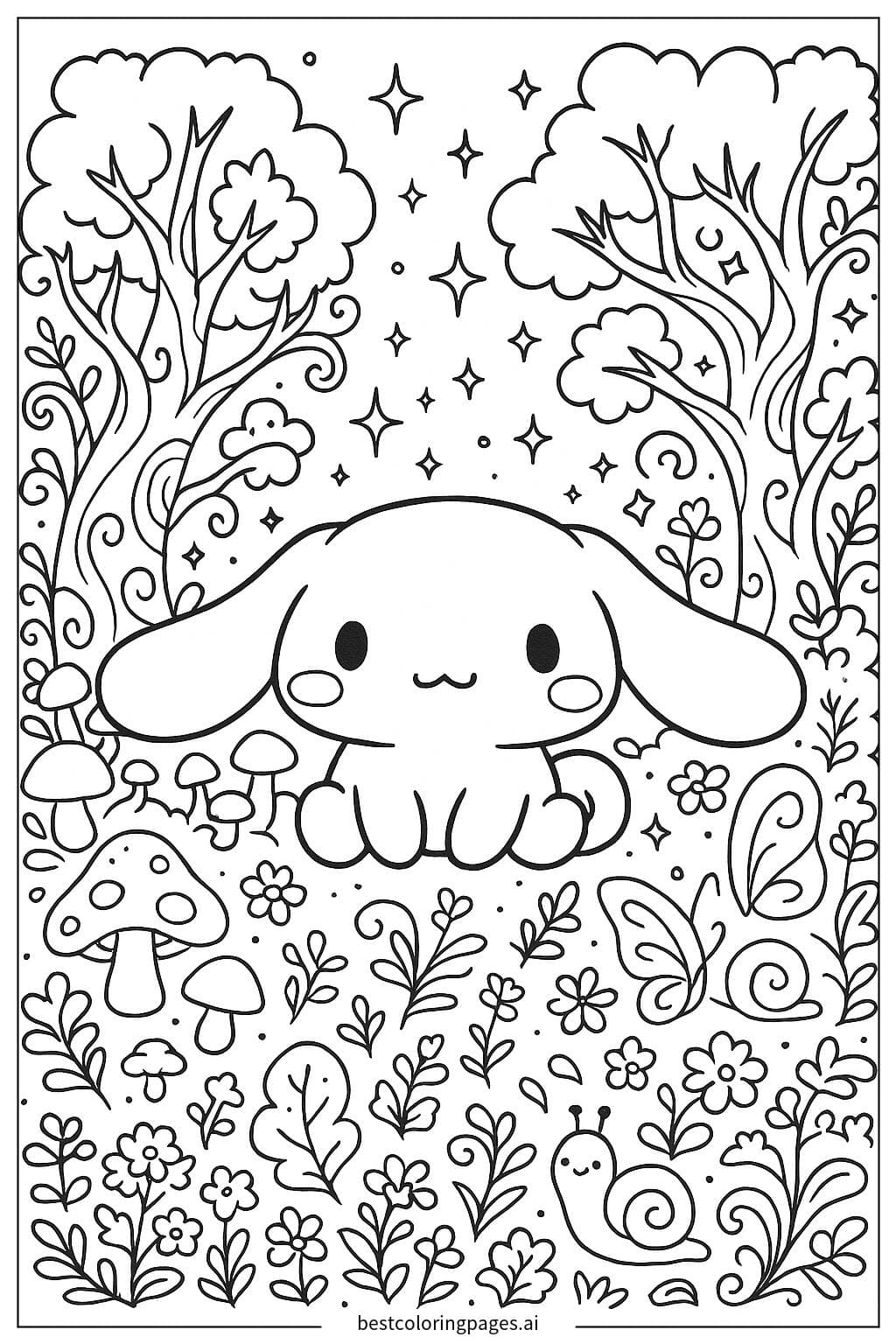 シナモロールの魔法の森