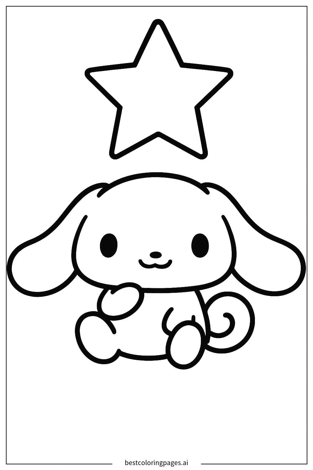 Cinnamoroll mit Stern