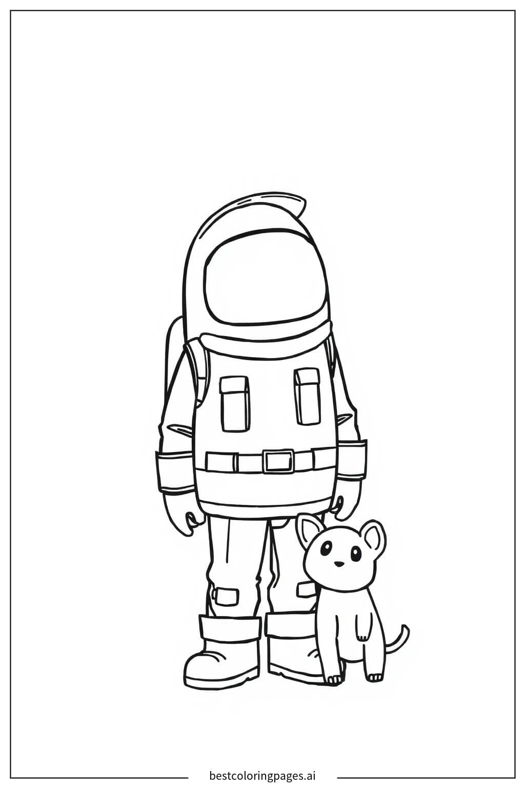 Crewmate and Pet Adventure