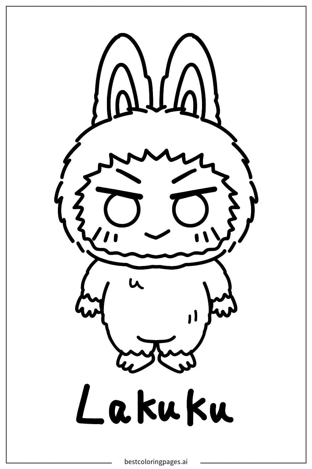 Adorable Fluffy Labubu