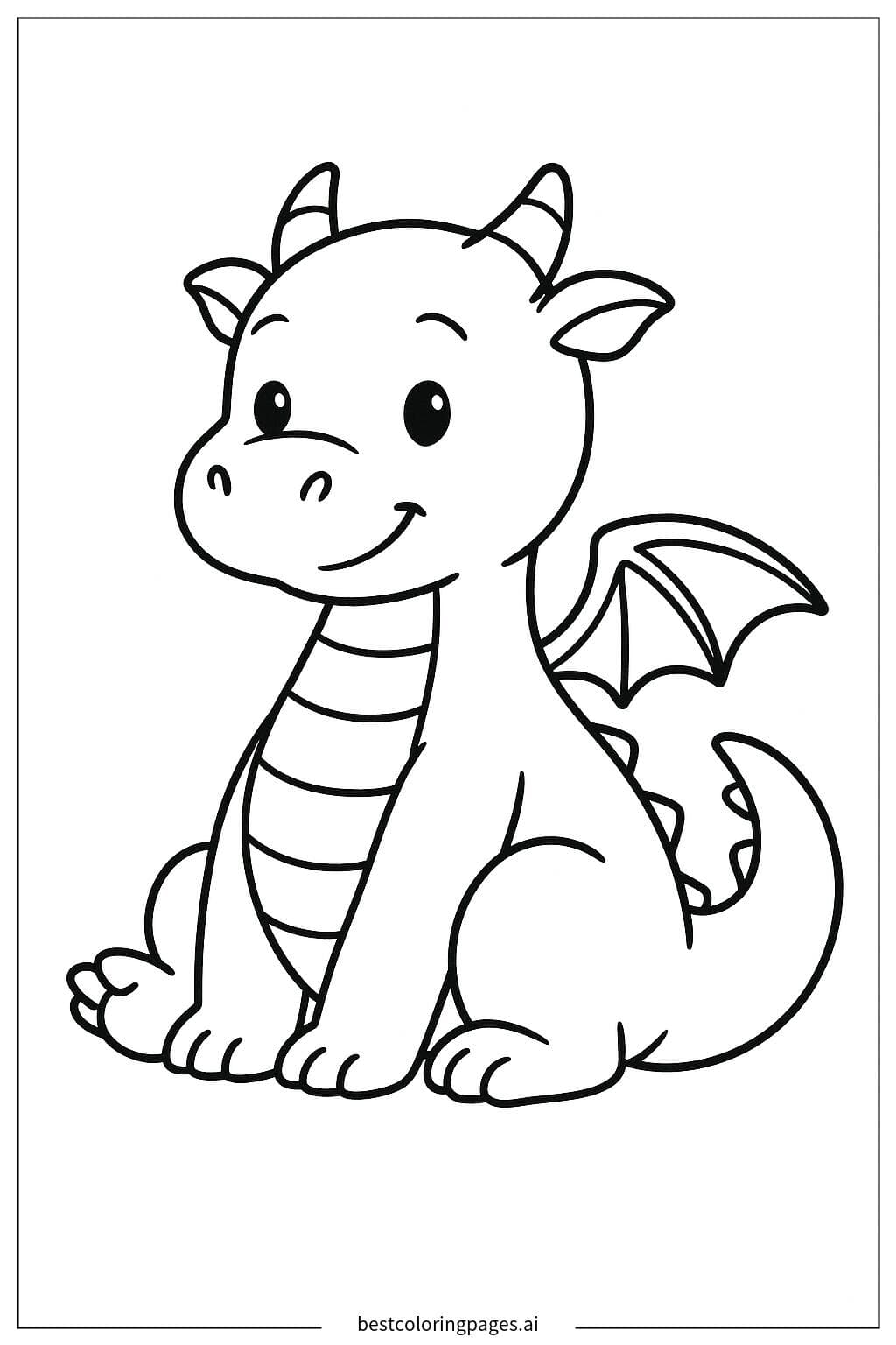Serene Dragon Resting