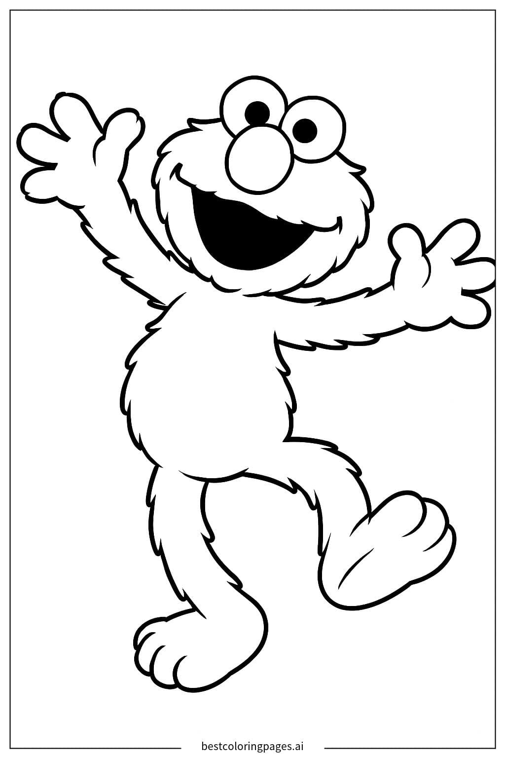 Elmo's Joyful Dance