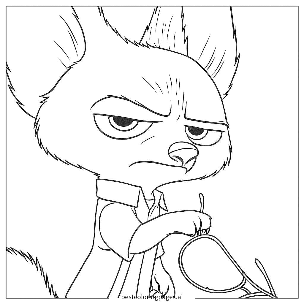 Finnick's Annoyed Expression