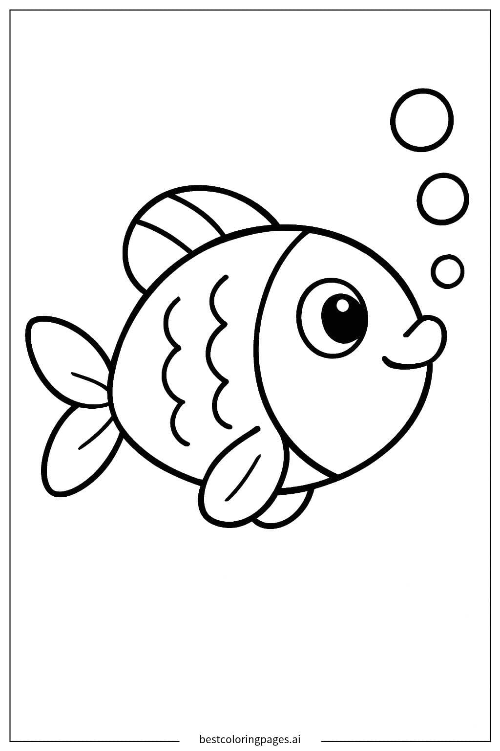 Pesce con Bolle
