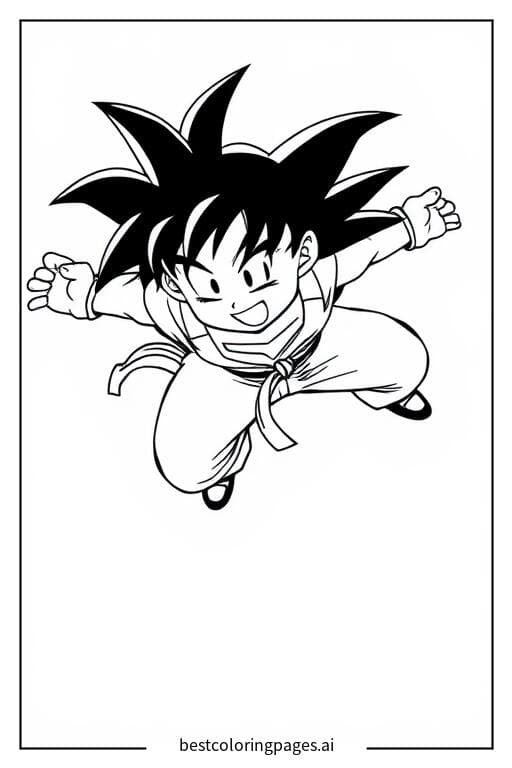 Flying Goku