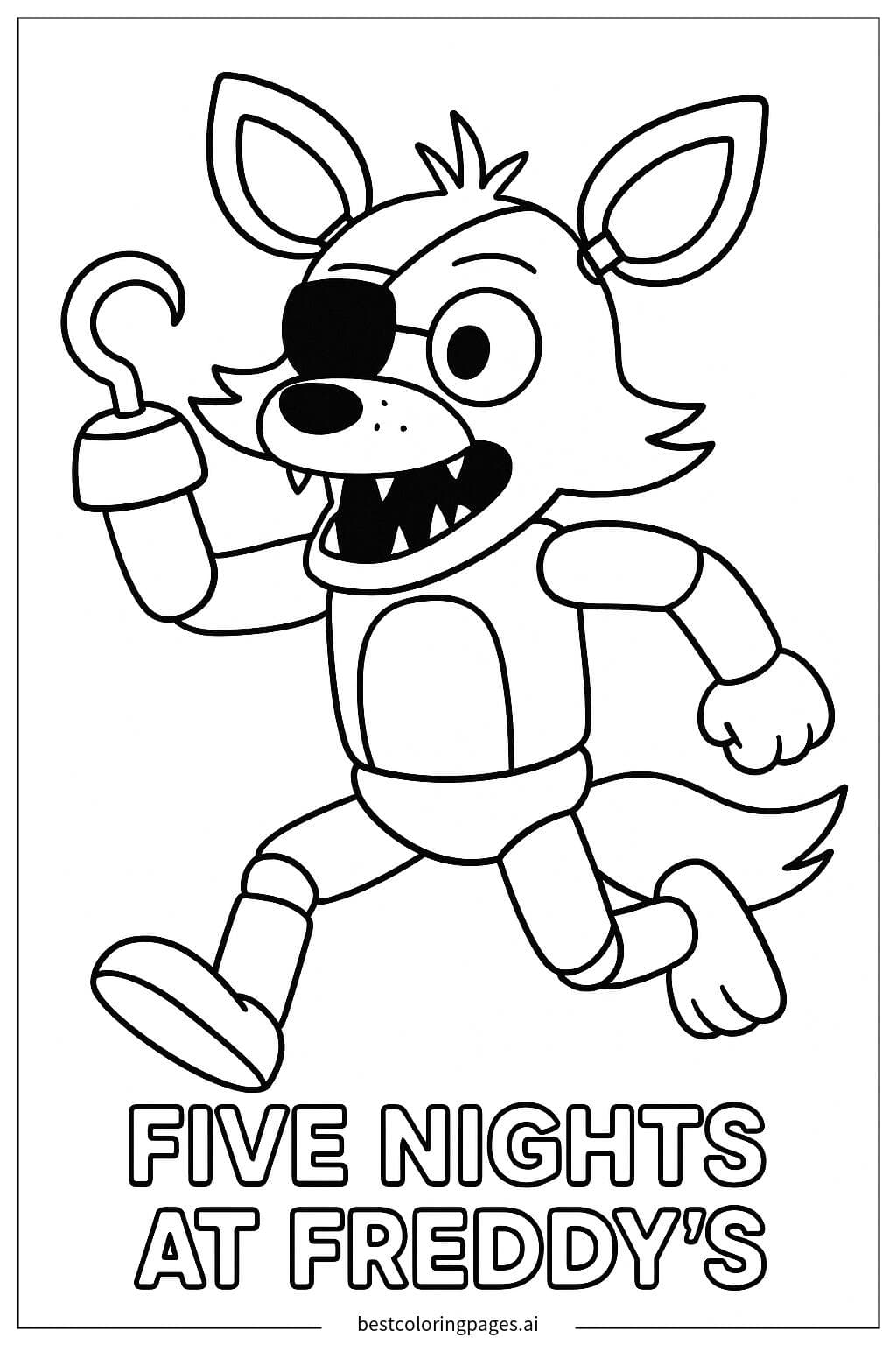 Foxy Running Pose