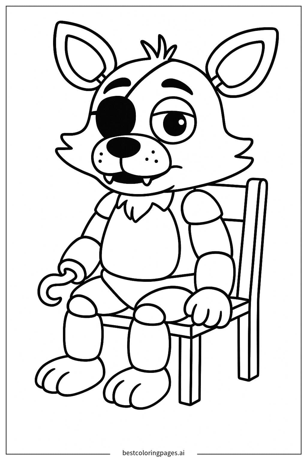 Foxy Sitting Quietly