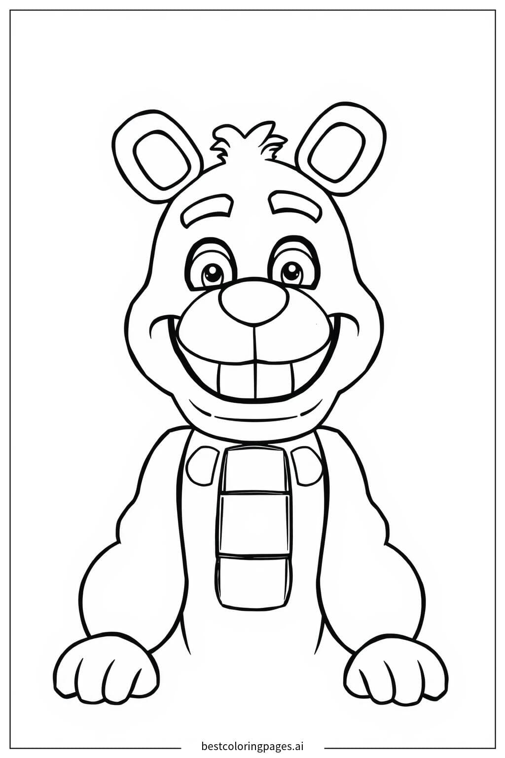 Freddy Fazbear Smiling