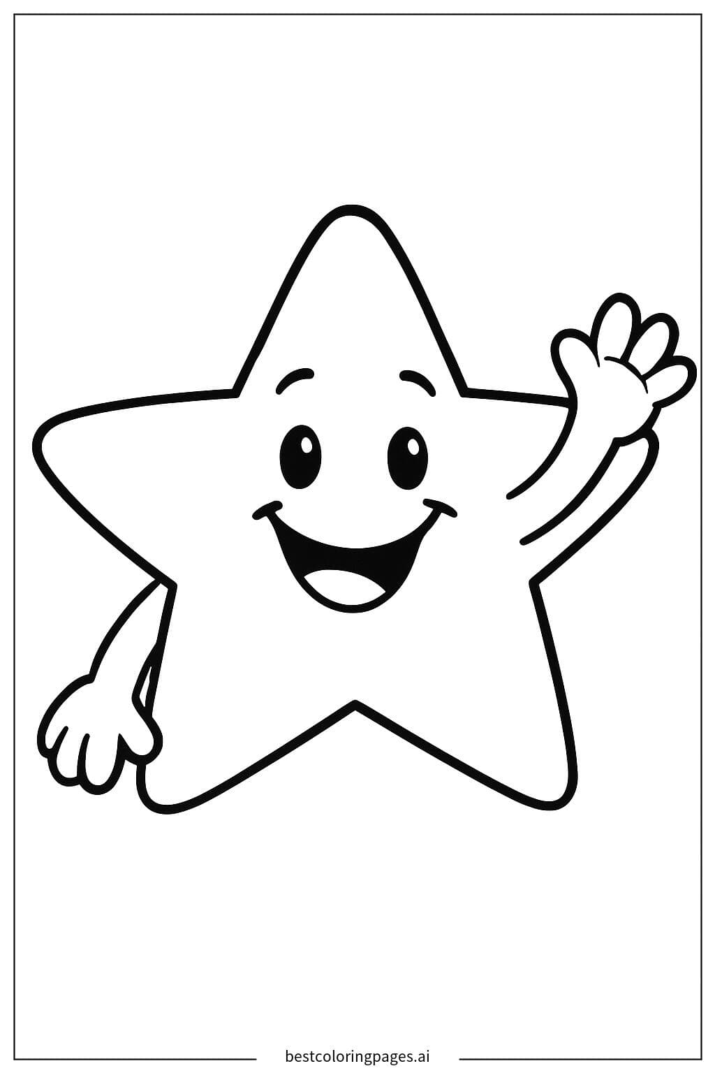 Friendly Star Waving