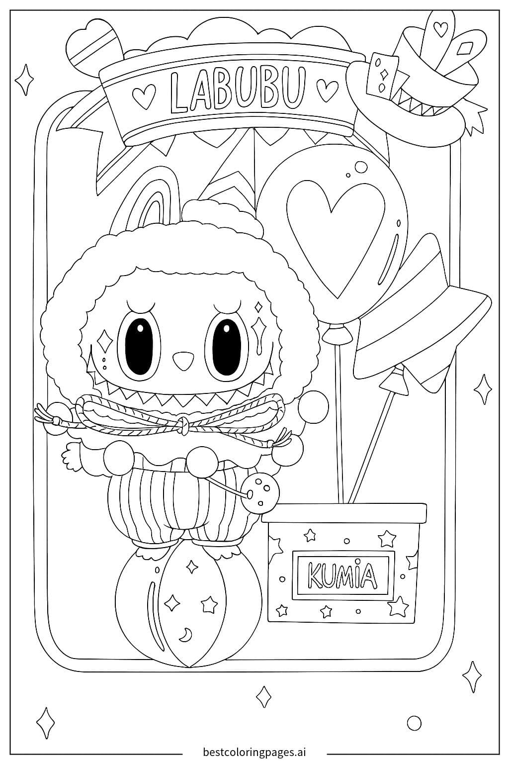 Furry Monster Toy Labubu