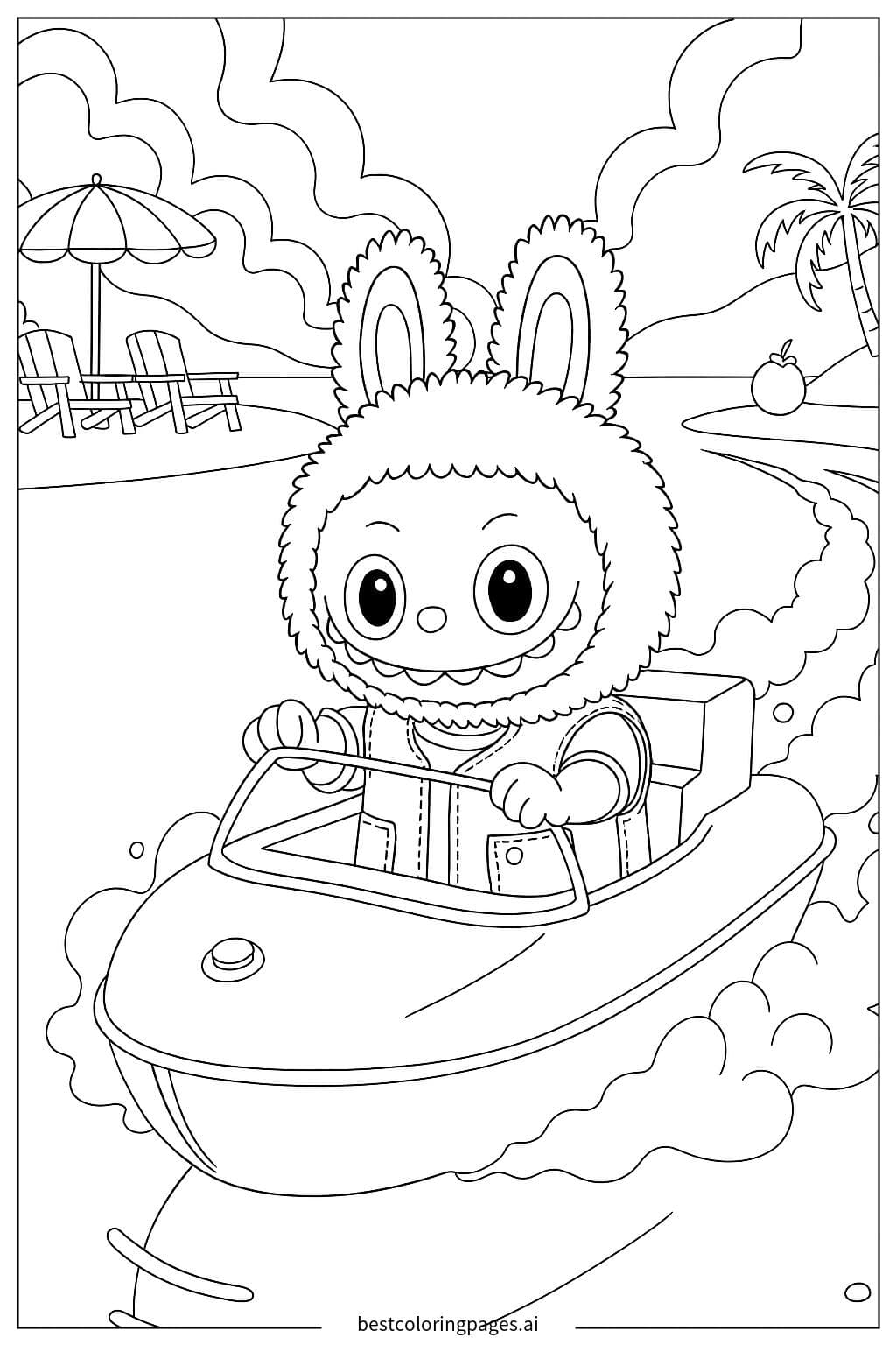 Furry Toy Creature Adventure