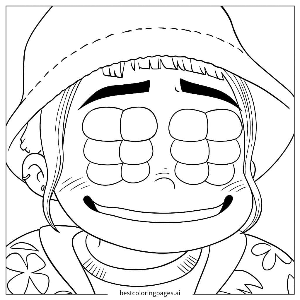 泡泡眼女孩