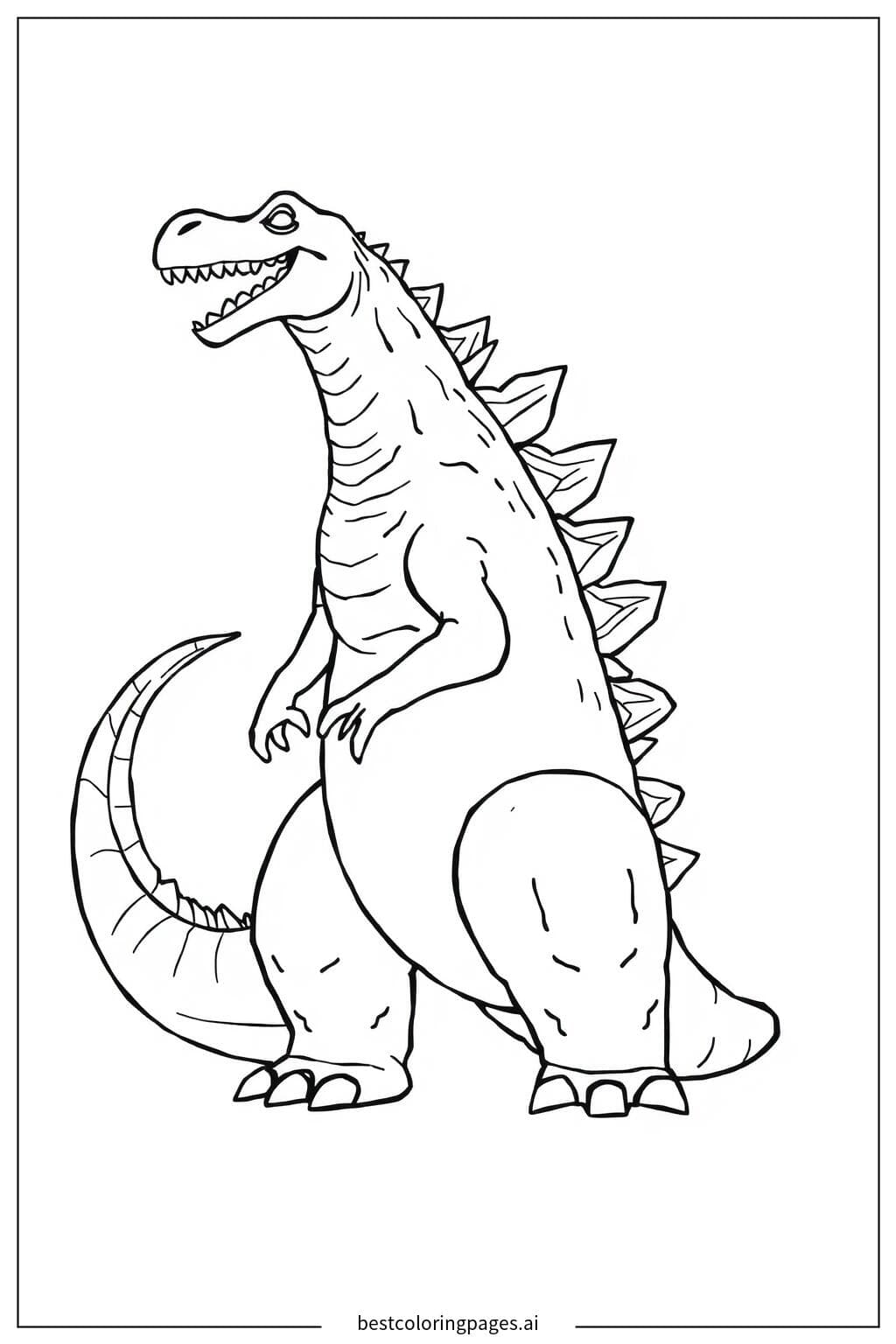 Majestic Godzilla on Alert