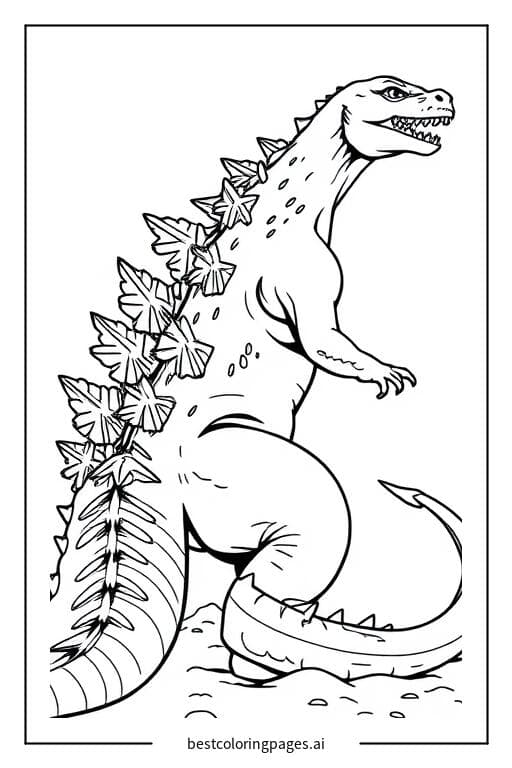 Godzilla's Tail Swaying Gently