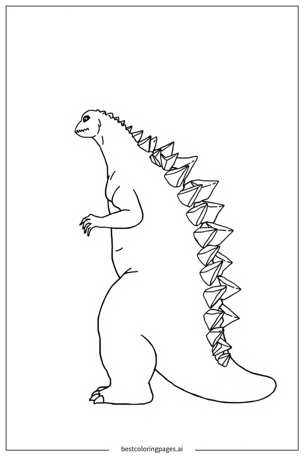 Godzilla's Tail in Motion