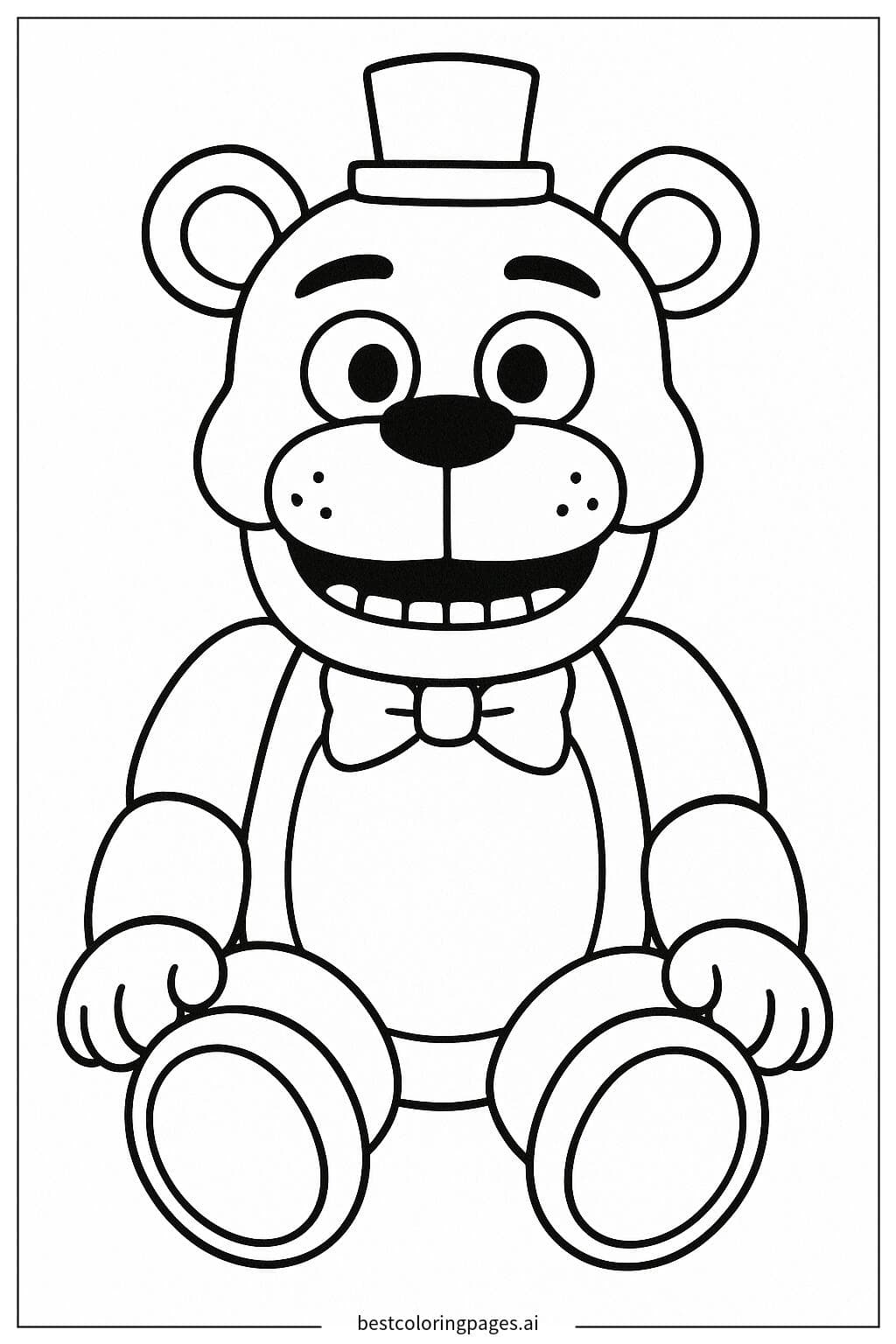 Golden Freddy Smiling