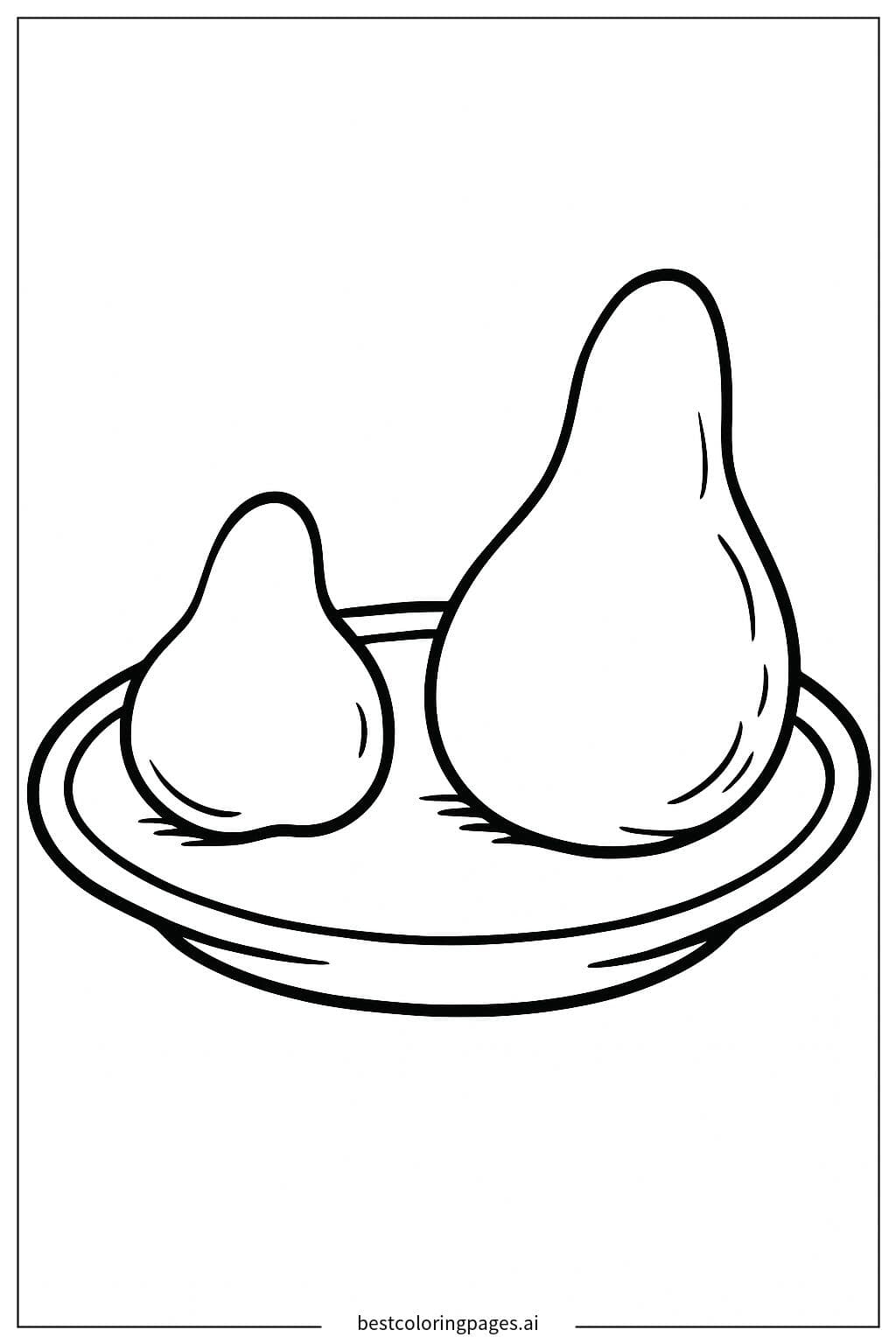 Delicious Green Eggs on a Plate
