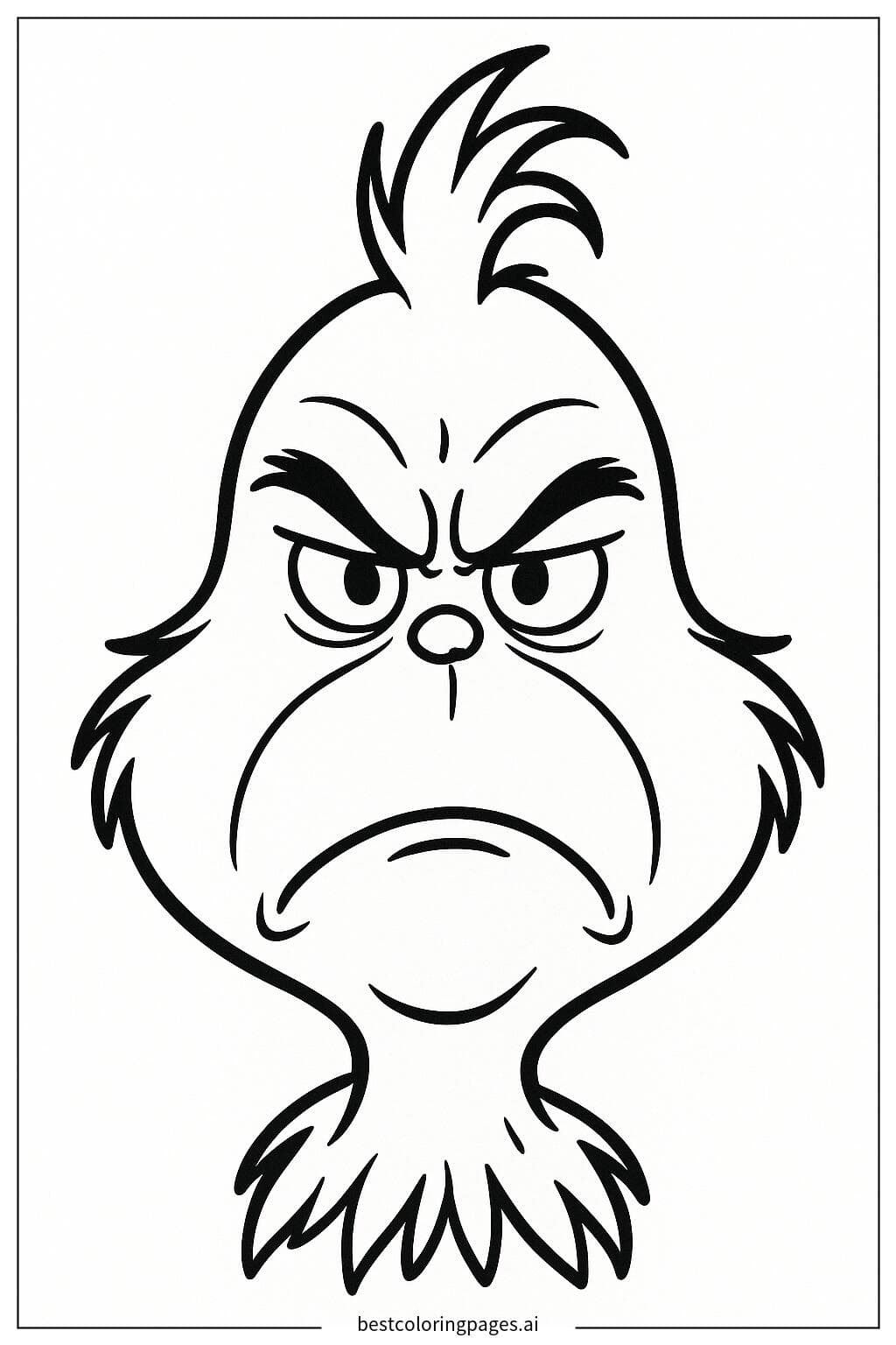 Grinch with a Frown
