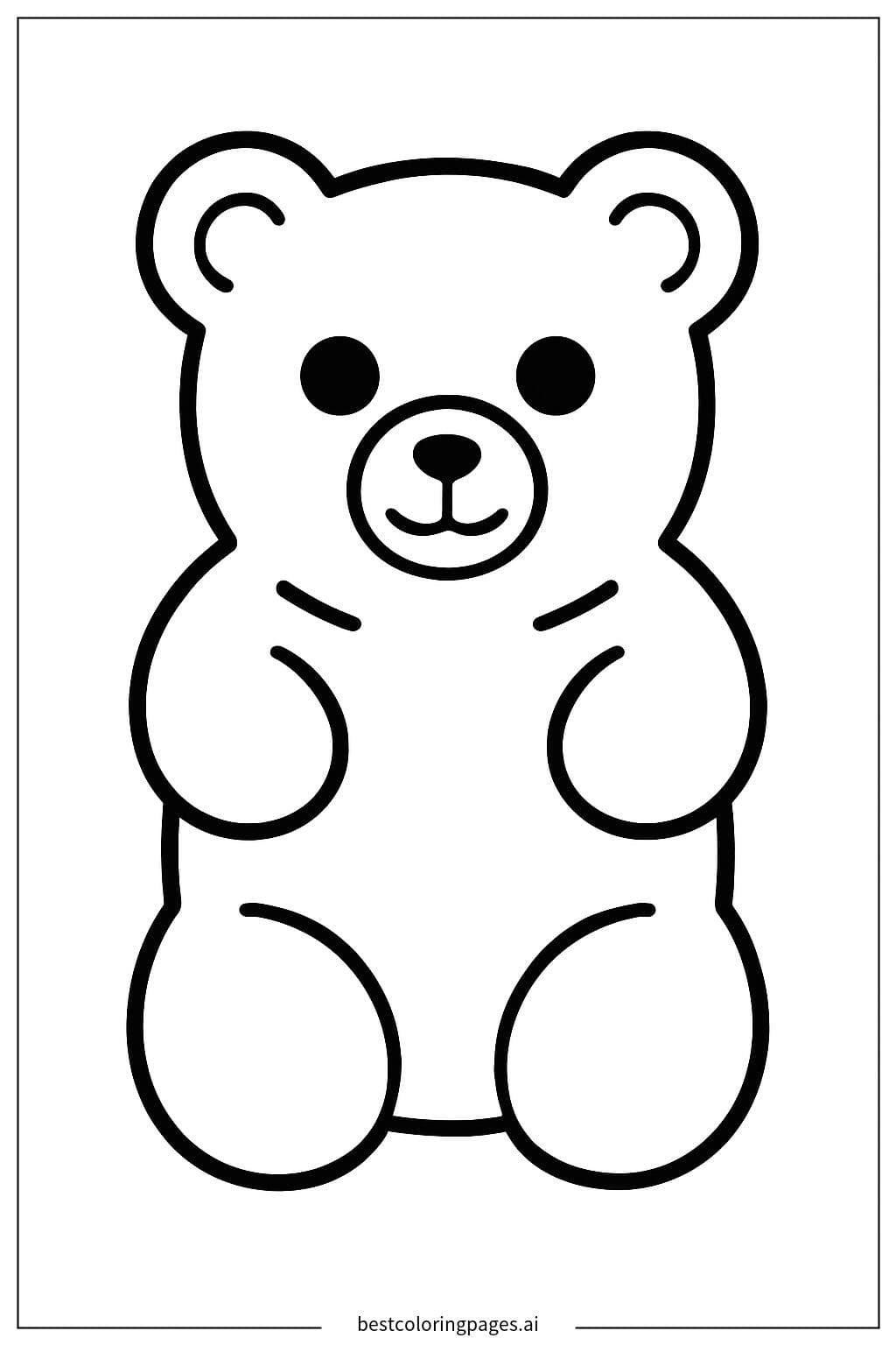 Standing Gummy Bear