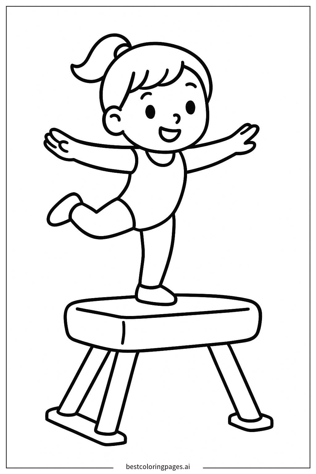 Vaulting Gymnastics Adventure