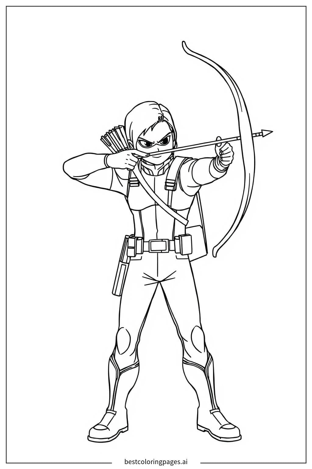 Hawkeye Taking Aim
