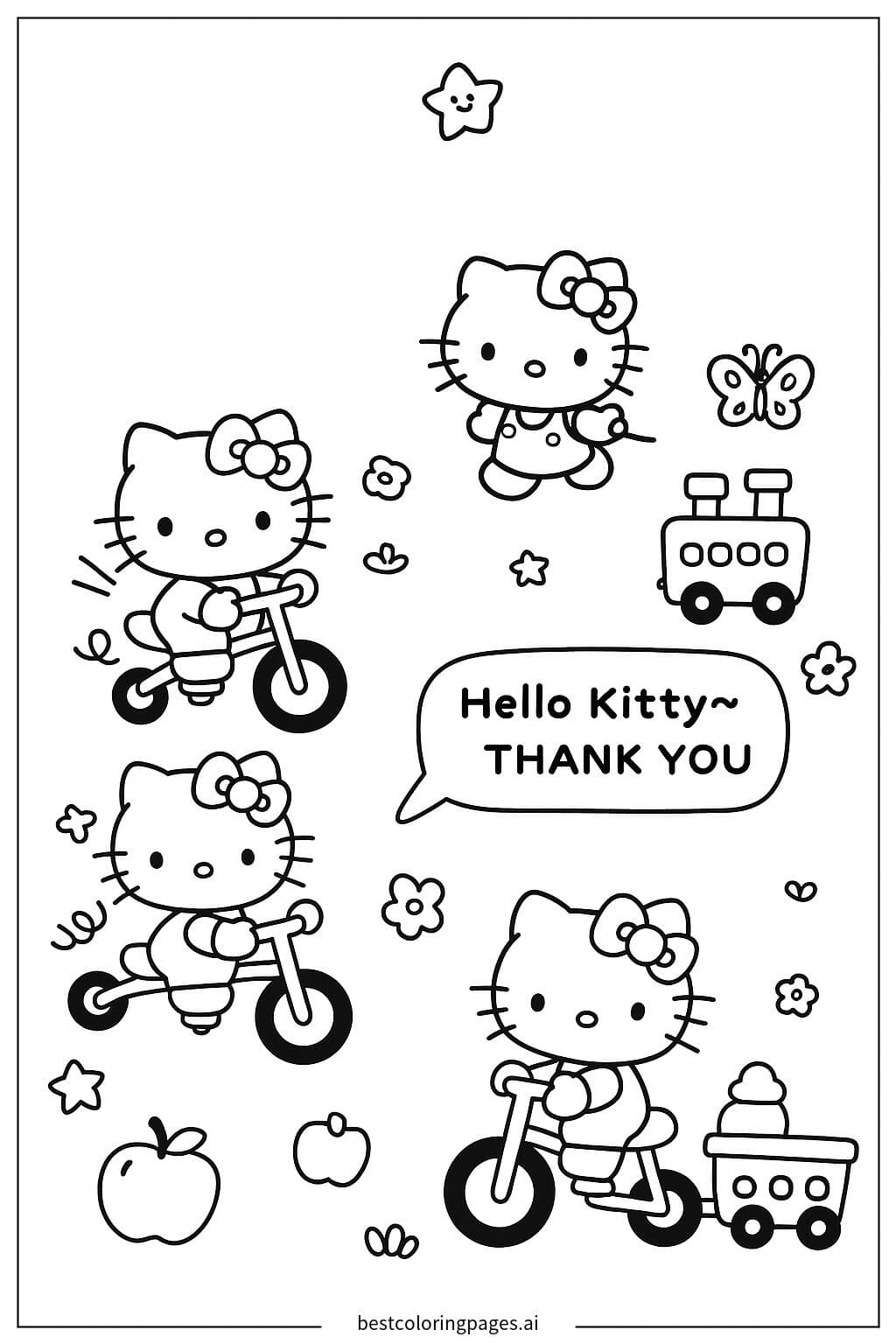 Hello Kitty的冒险之旅