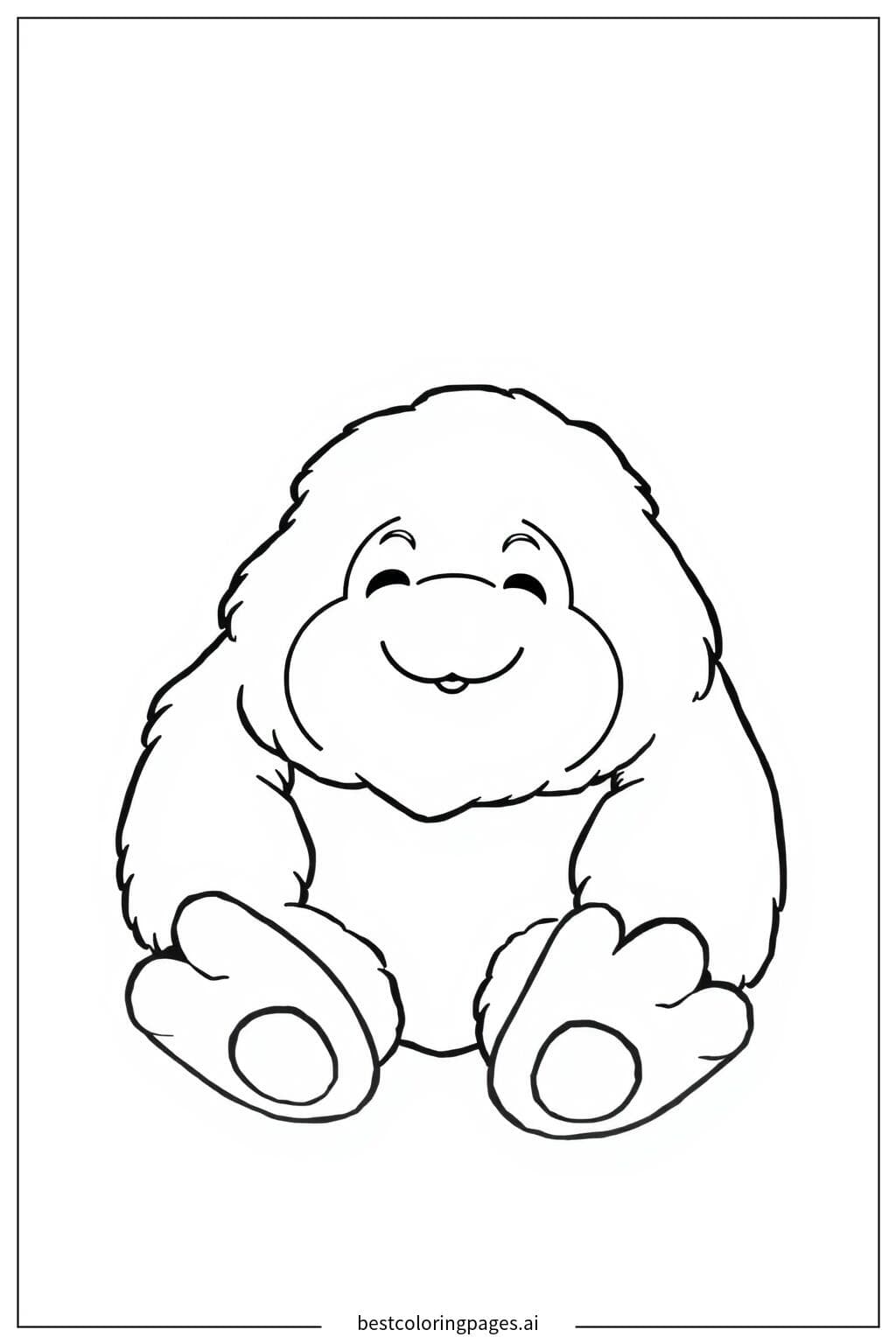 Huggy Wuggy Sitting Alone