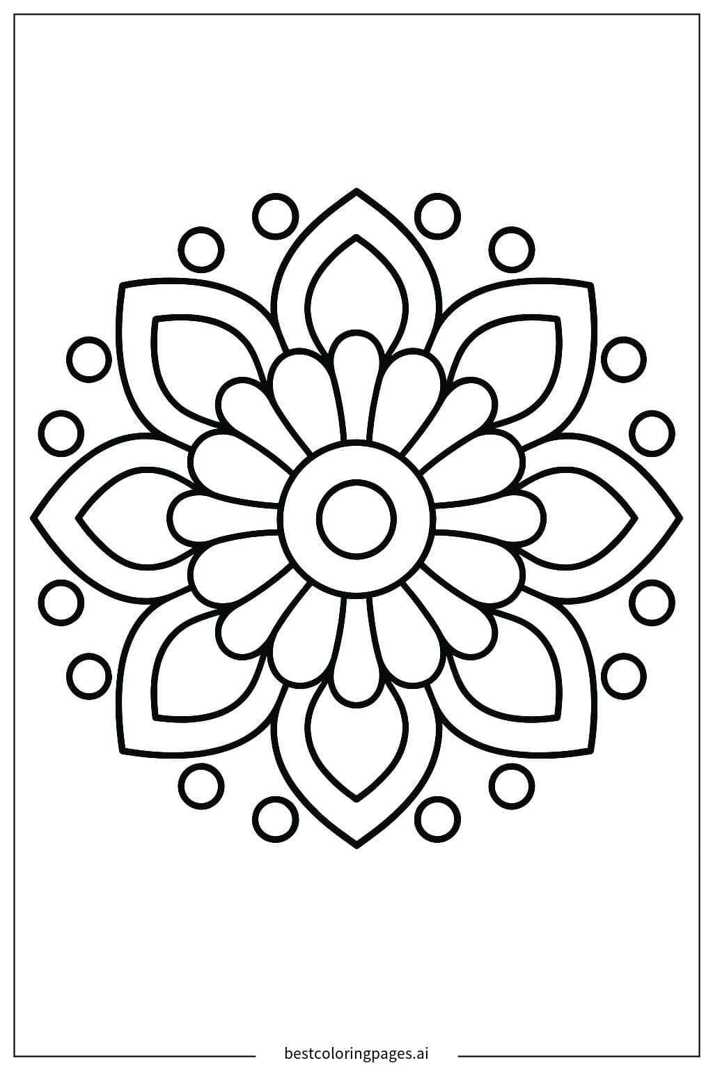 Captivating Mandala Design