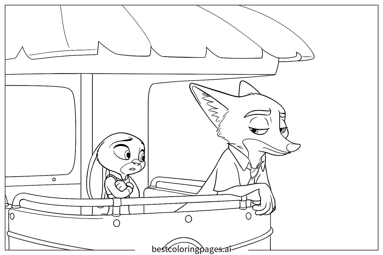 Judy and Nick's Special Moment