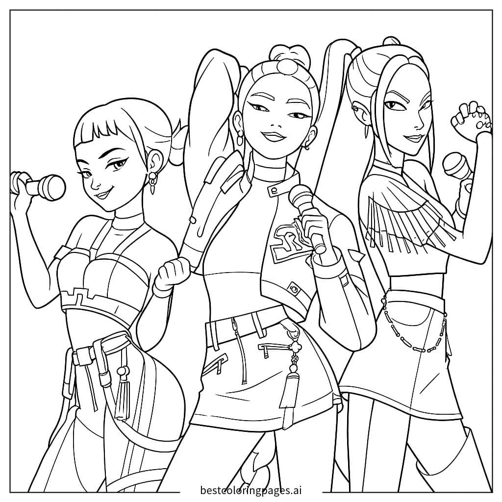 Performance Energética do Trio K-Pop