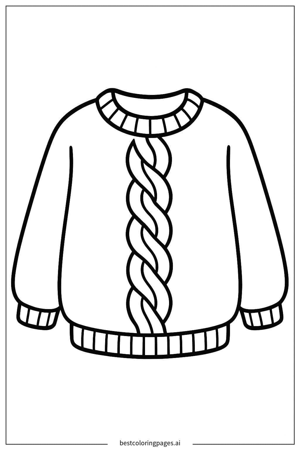 Cozy Knitted Sweater Design